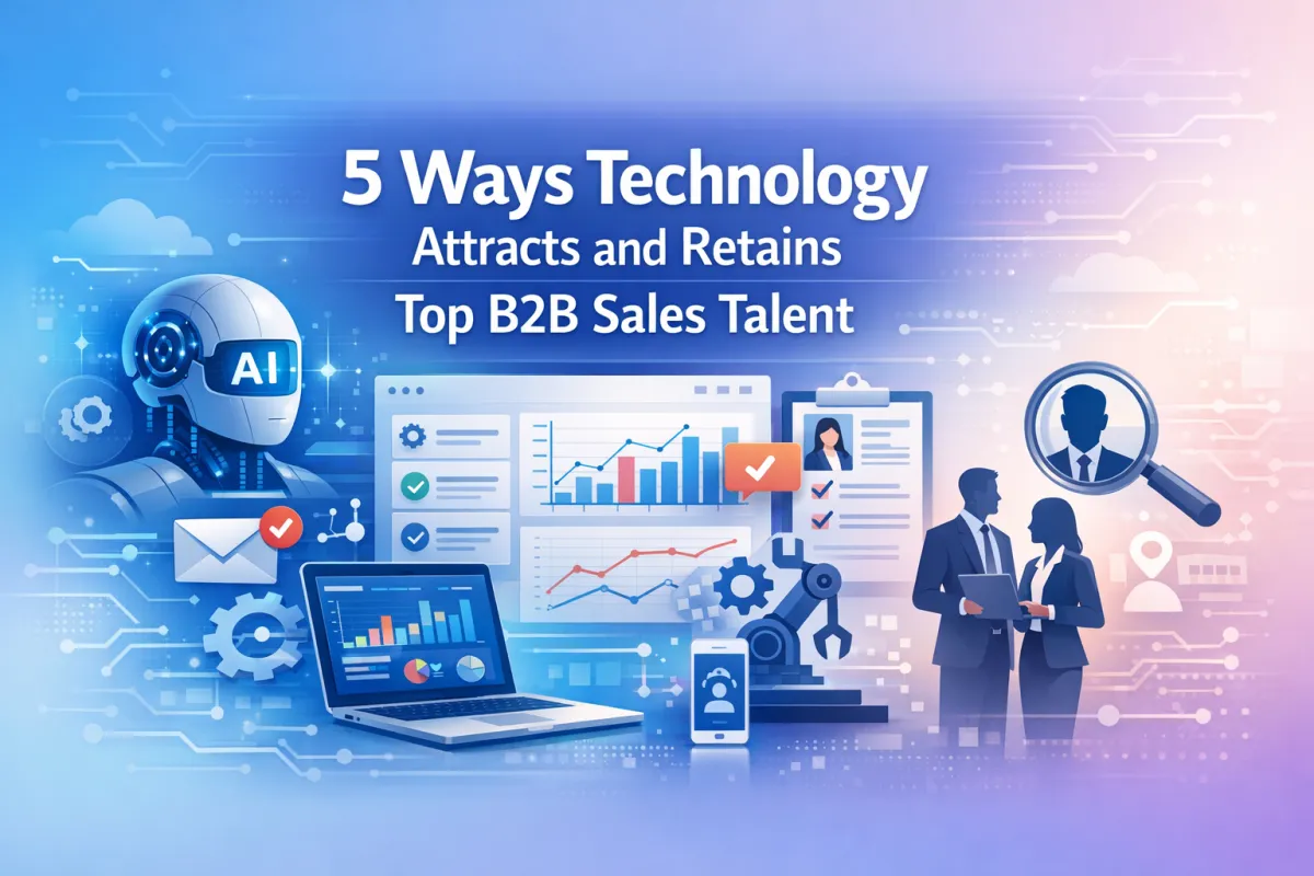 The Top 5 Ways New Technology Will Attract Talent to the B2B Sales Industry