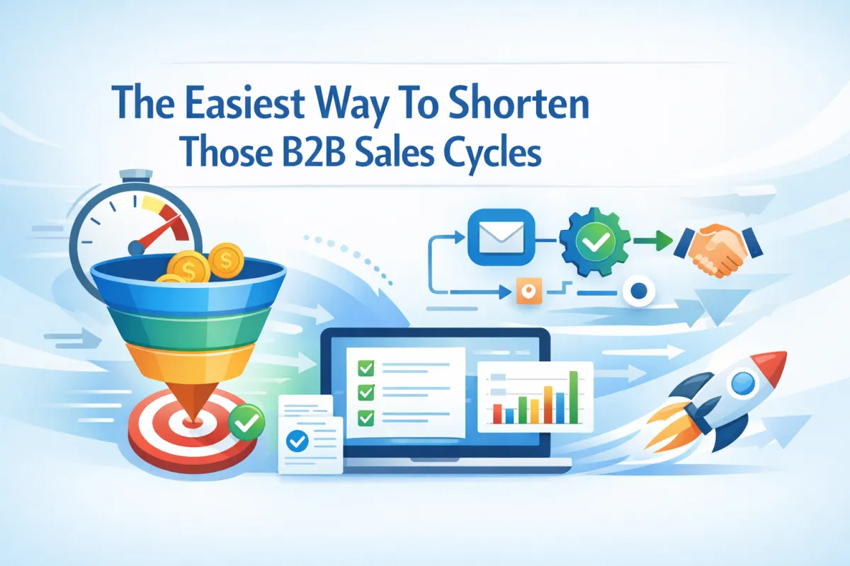 The Easiest Way To Shorten Those B2B Sales Cycles