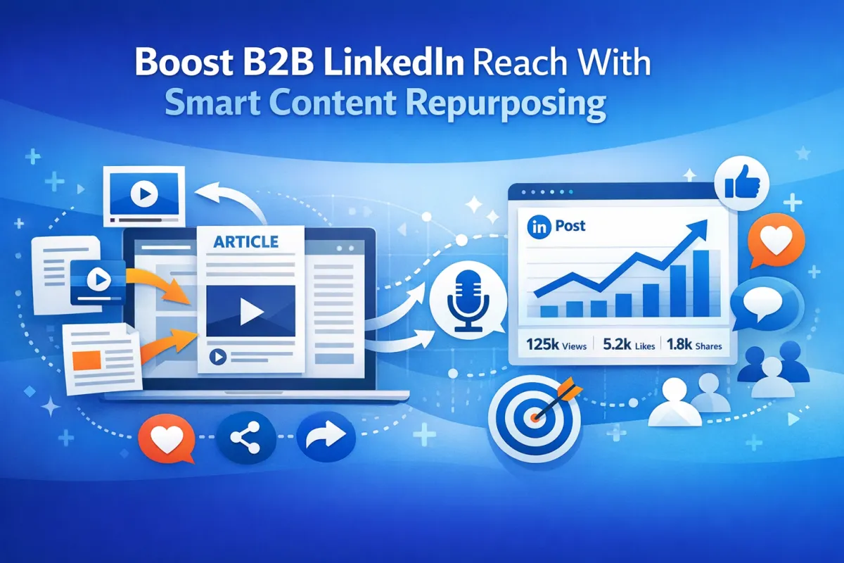 LinkedIn With a Repurposing Strategy