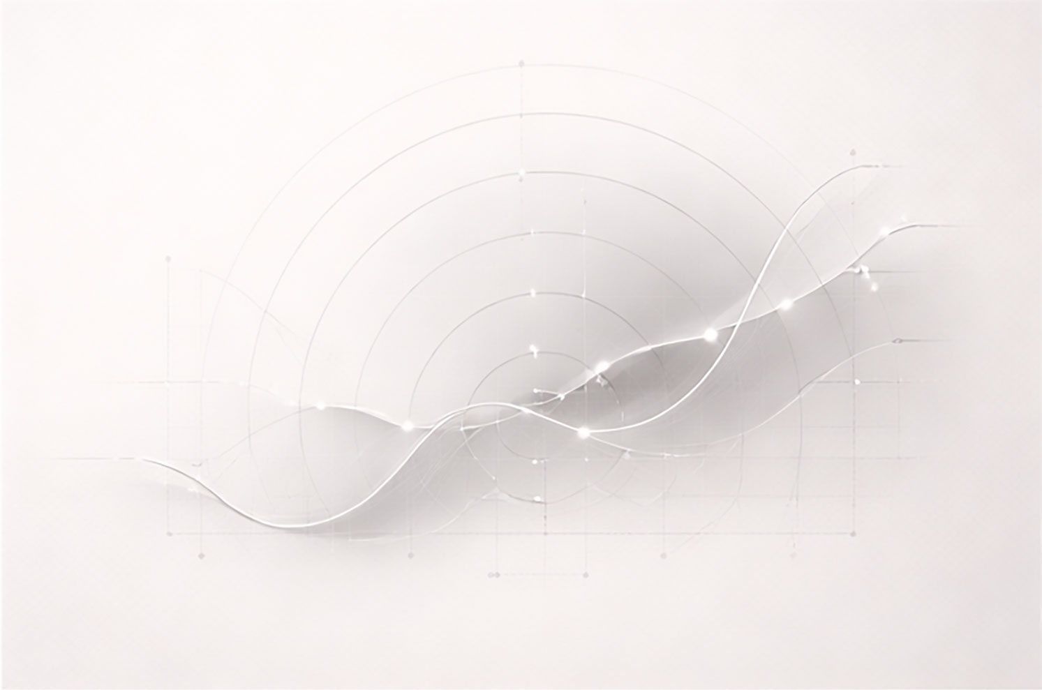 Konferenzraum-Tisch mit offenem Notizbuch, Stift und Entscheidungs-Matrix-Dokument.