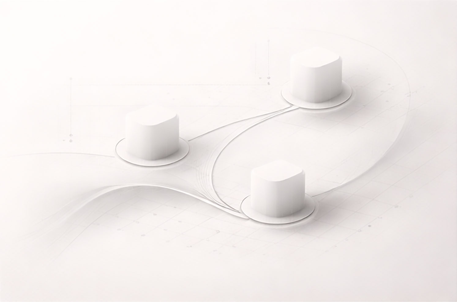 Nahaufnahme eines ausgedruckten Entscheidungsbaums mit markierten Verzweigungen.