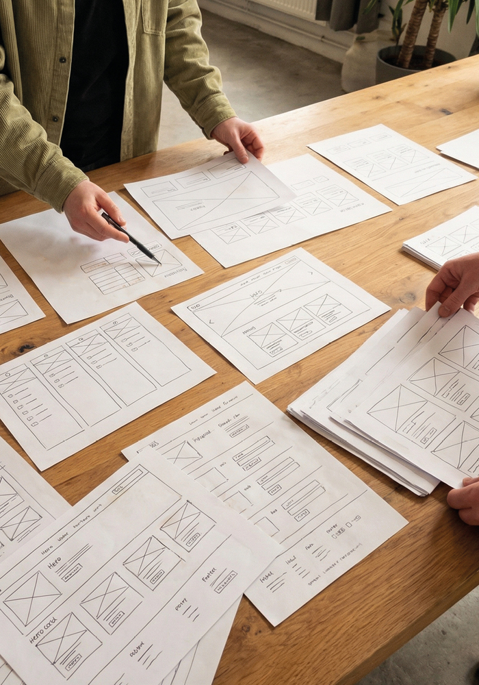 Konzeption und Problemanalyse der Reiling Webseite