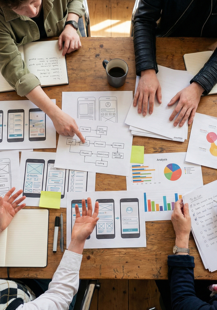 Konzeption der Conversion Elemente und CTAs