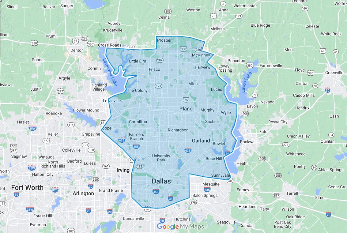 Dallas–Fort Worth and North Dallas