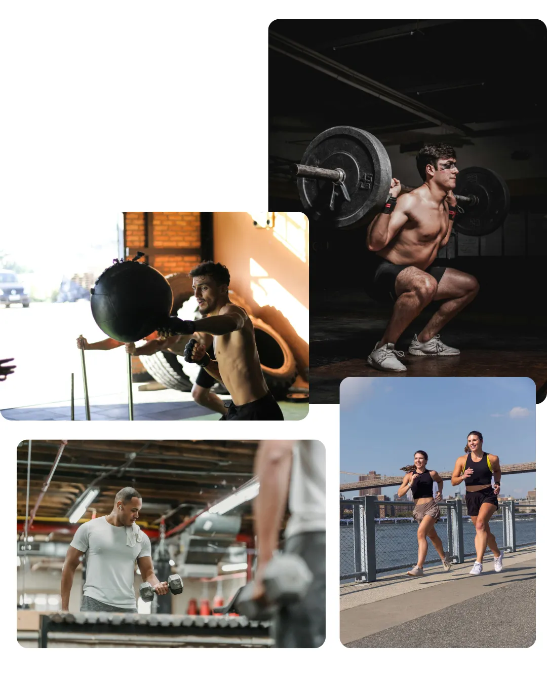 green trees and white clouds
