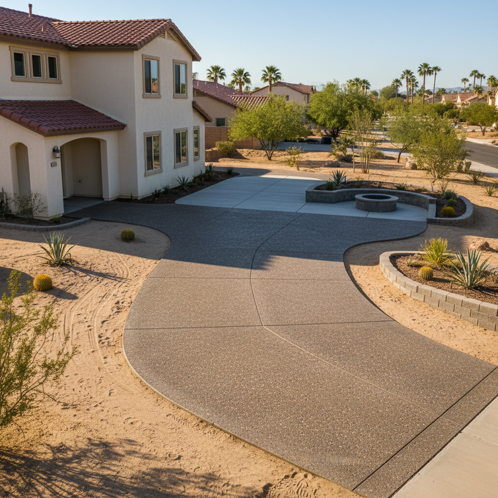 Sandy Driveway Removal / Re-pour