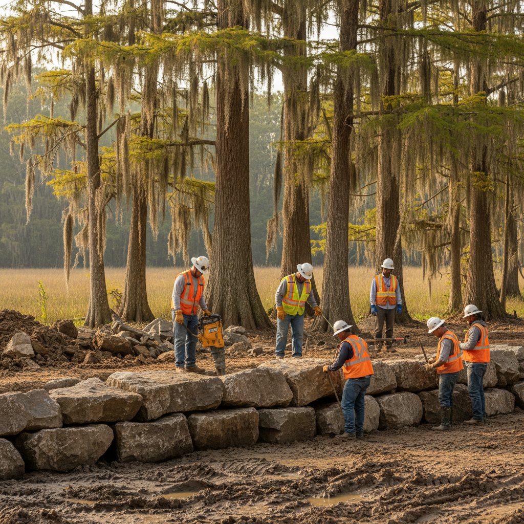 West Valley City Rock Retaining Walls