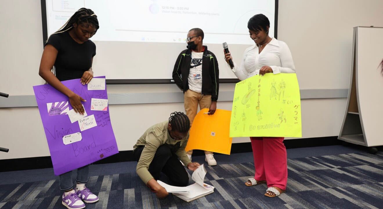 Students with special needs building self-advocacy and workplace readiness skills in South Florida.