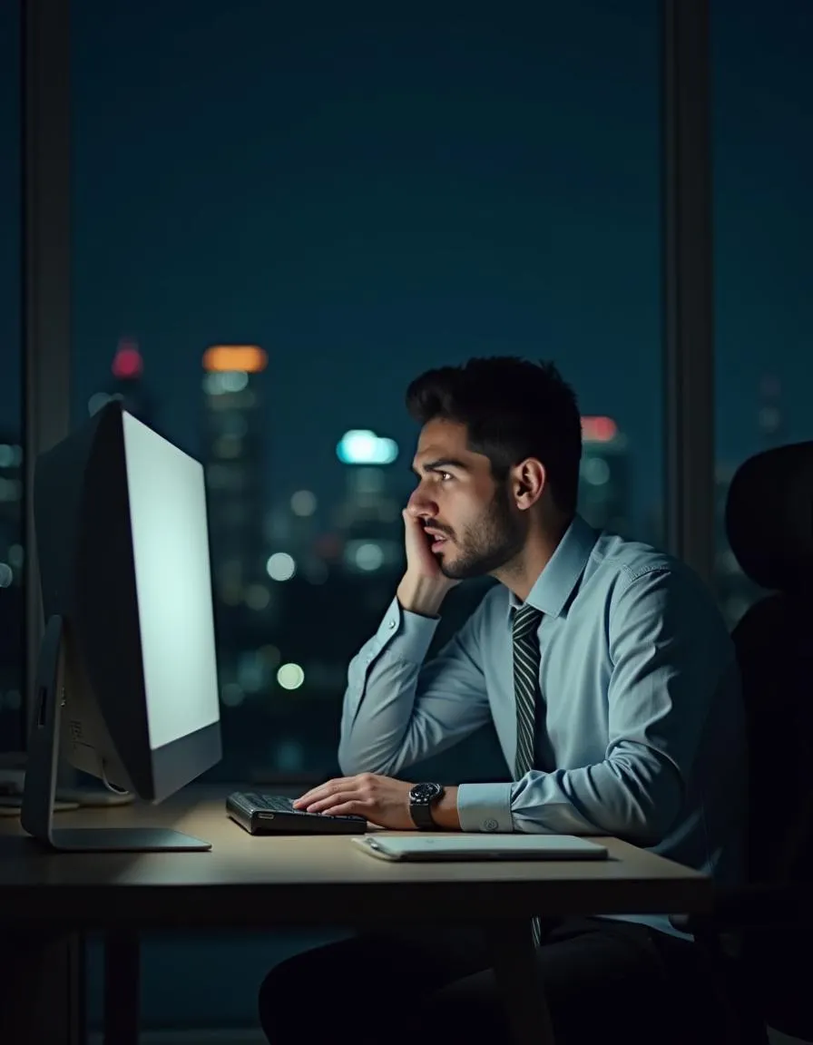 man standing near high-rise building