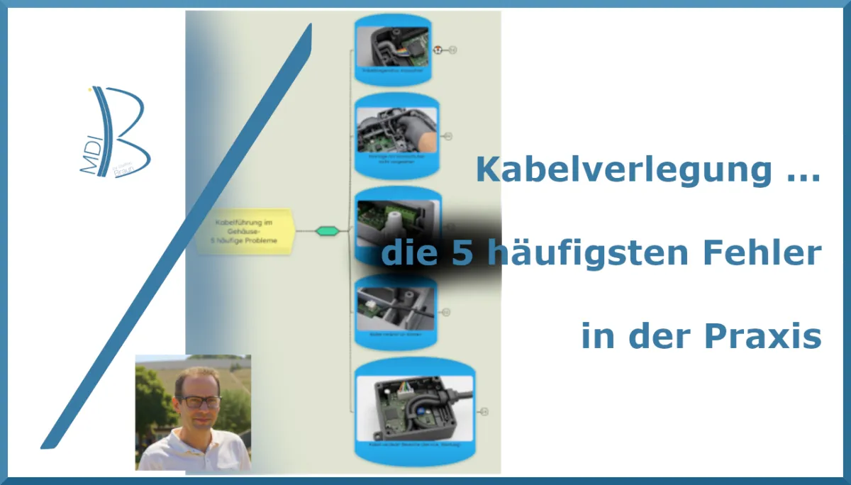 Kabelführung im Gehäuse