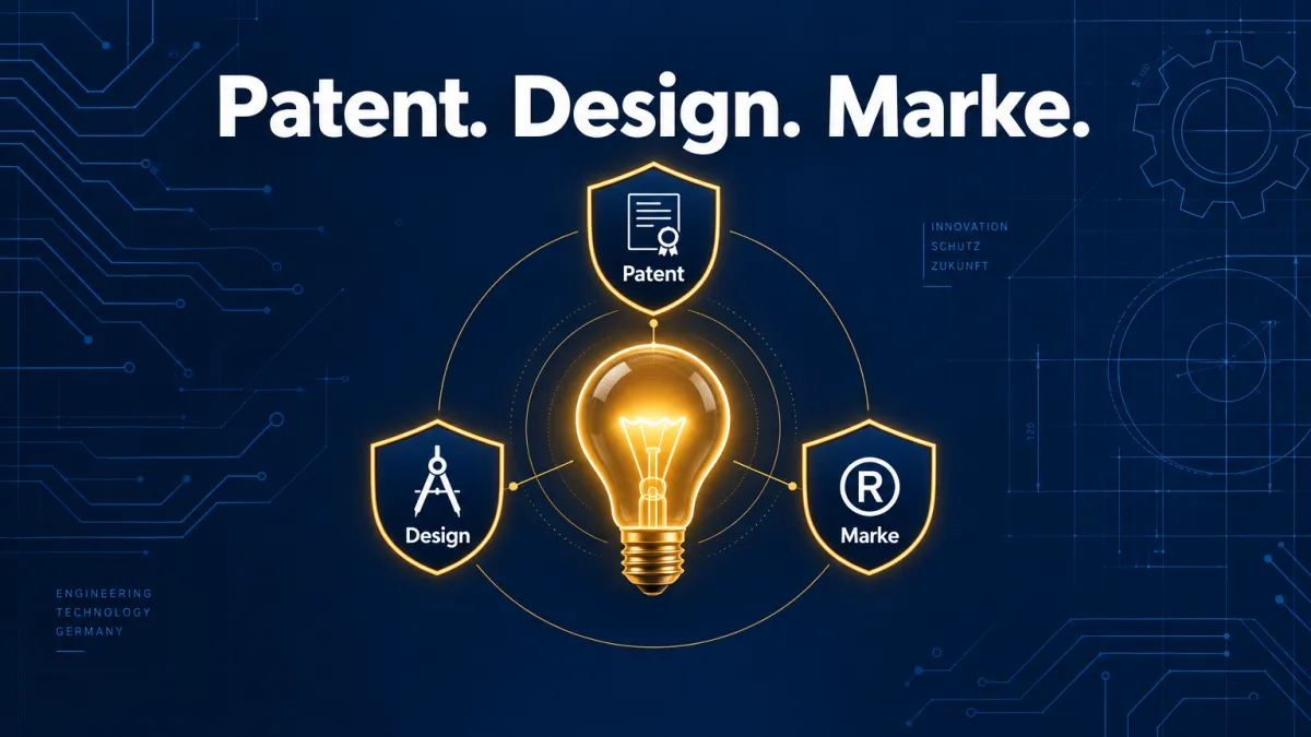 Patente, Designs & Marken: Was Entwickler und Arbeitgeber wirklich wissen müssen