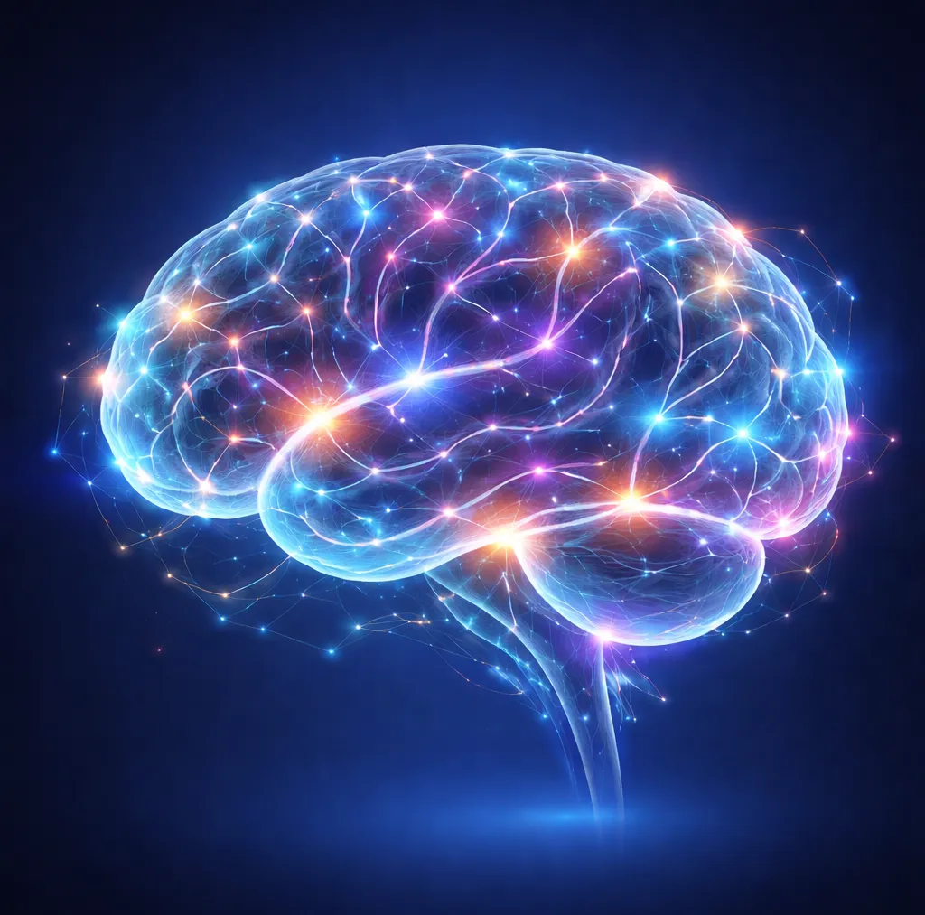 Illustrative image of human brain