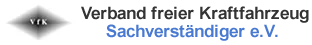 Logo Verband freier Kraftfahrzeugsachverständiger e.V.