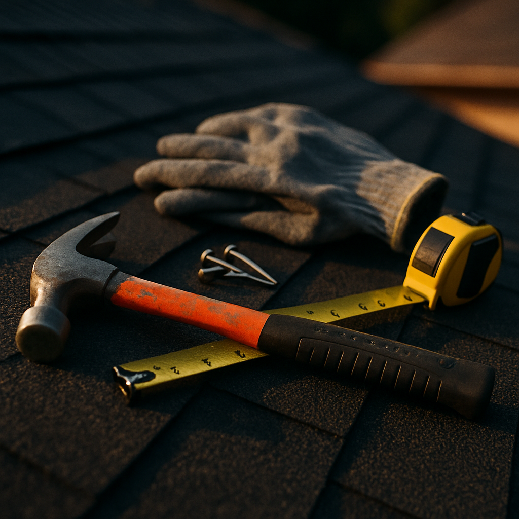 Roof Ready Licensed roofing crew replacing shingles on Parker Colorado home