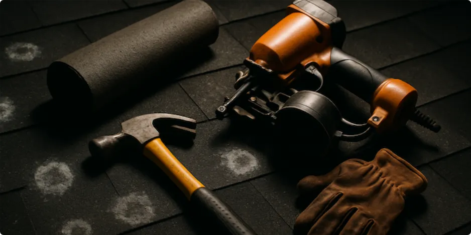 Hail Damage Roof Replacement