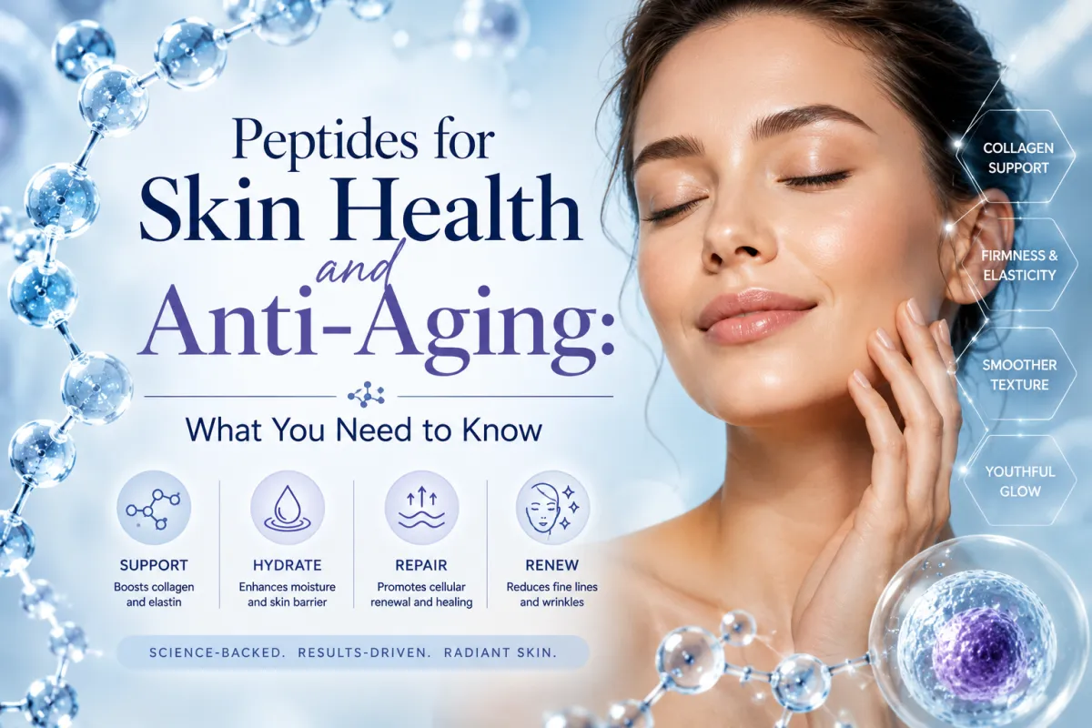 Peptides for Skin Health and Anti-Aging: What You Need to Know