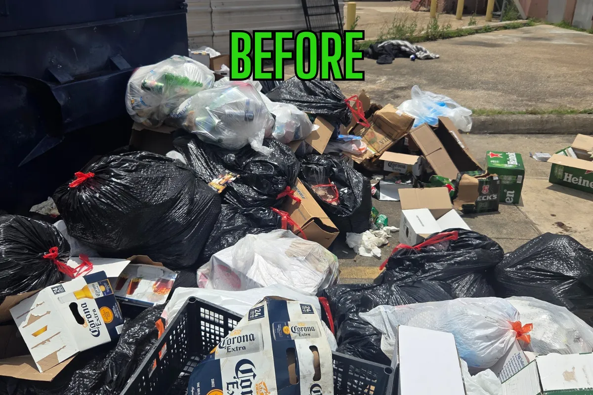 Dumpster Enclosure Cleanouts