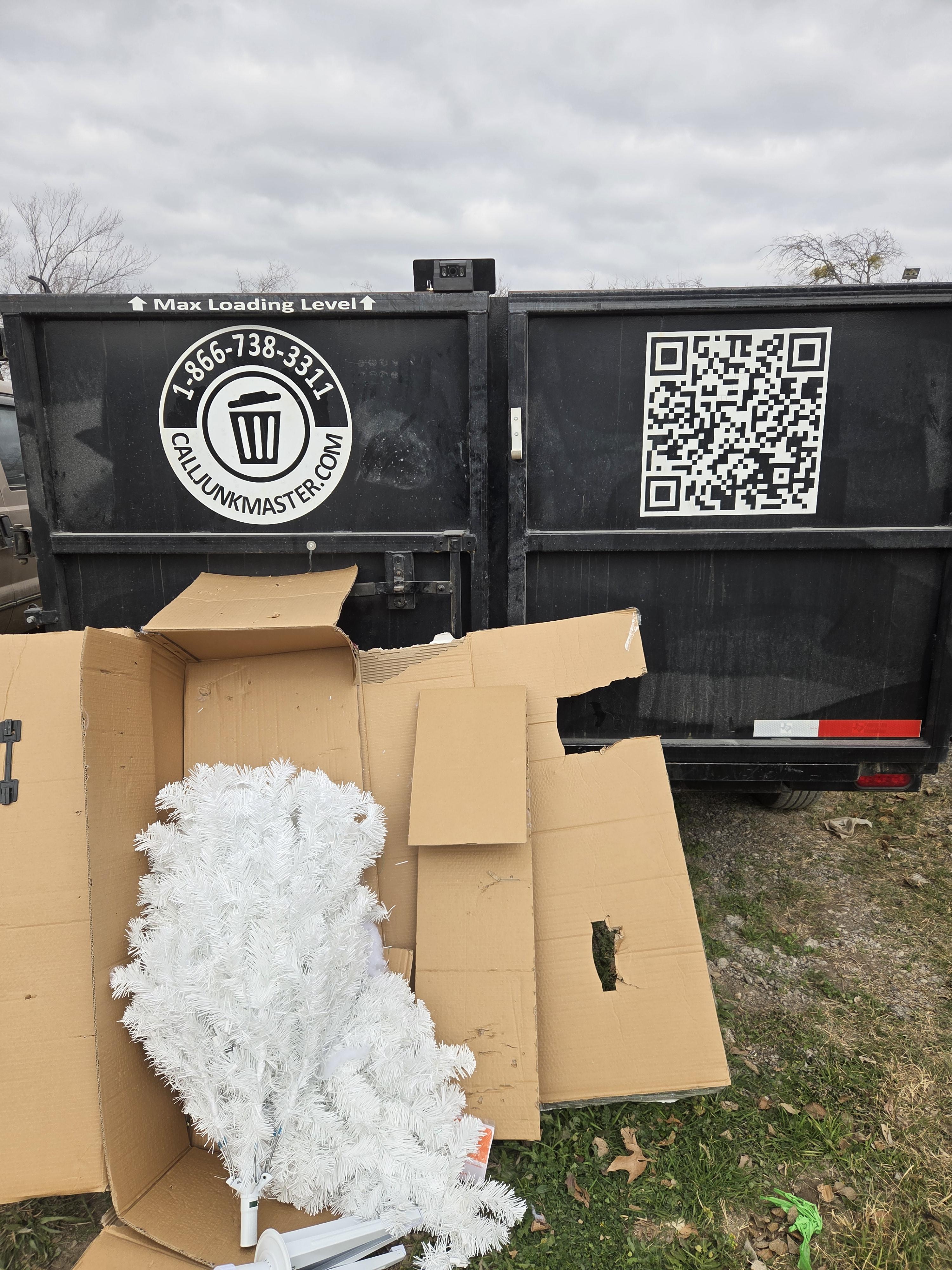 Christmas tree removal