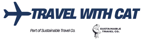 Sustainable Travel Co. logo representing affiliation with Travel with Cat as a partner travel brand in New Zealand