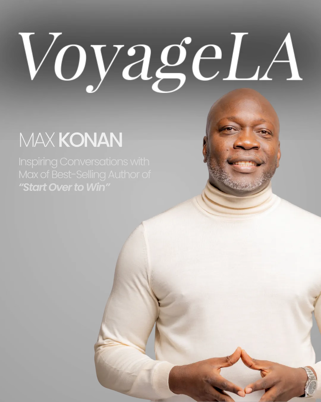Max Konan, CEO of A Bright Future Inc., author and speaker featured in The US Times for turning scarcity into strategy.