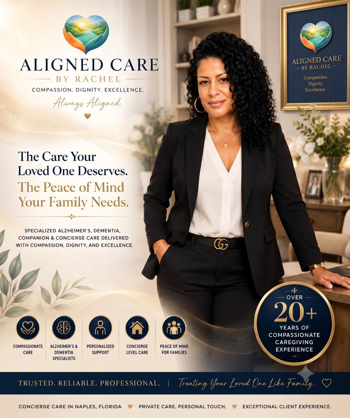 Warm portrait of Rachel Rivers, Founder & Care Director