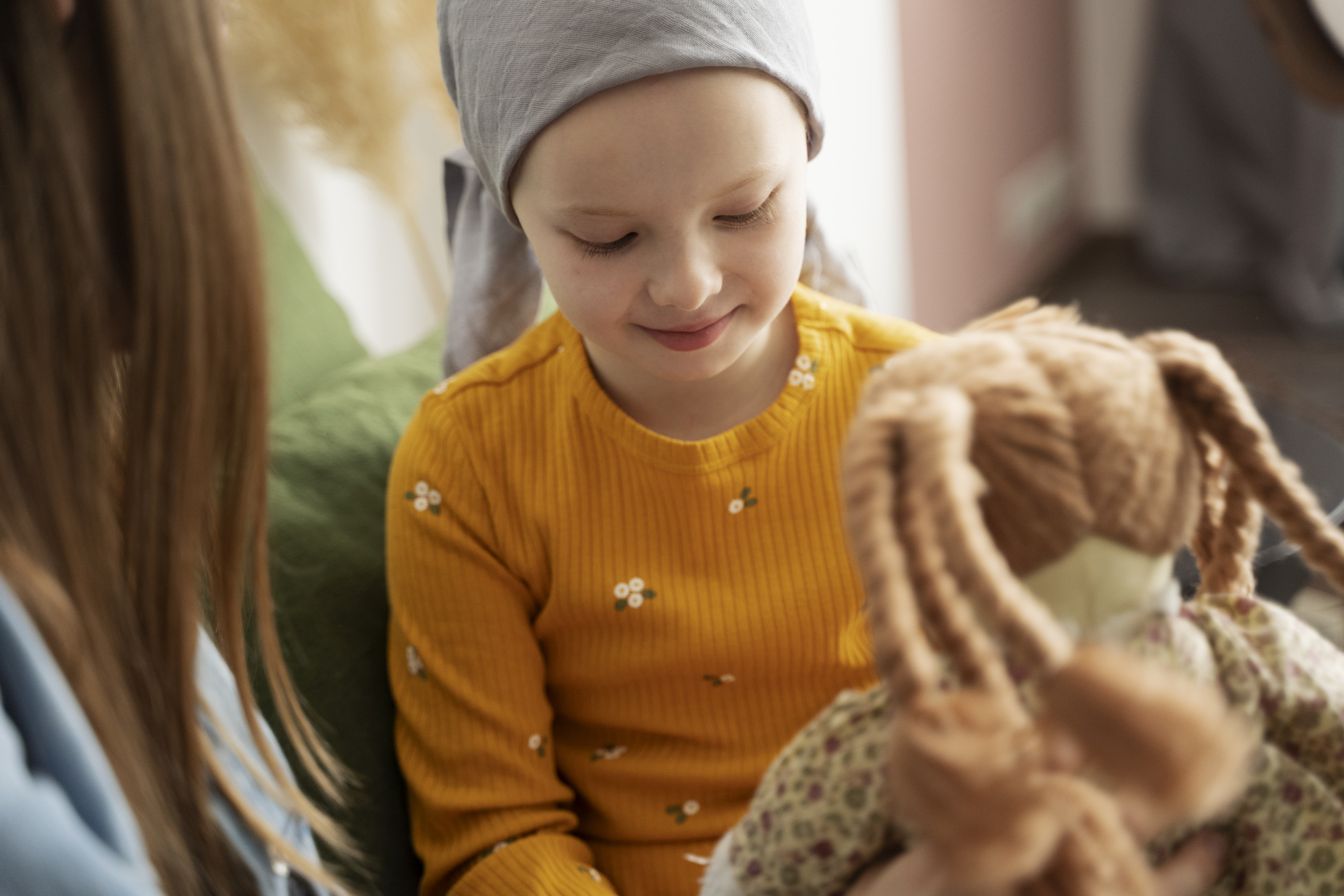 pink green and blue abstract painting