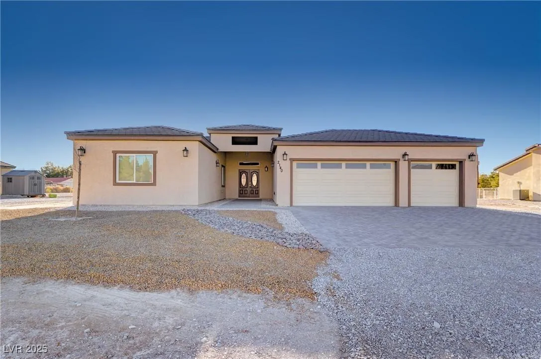 Pahrump Concrete builds and installs Driveway.