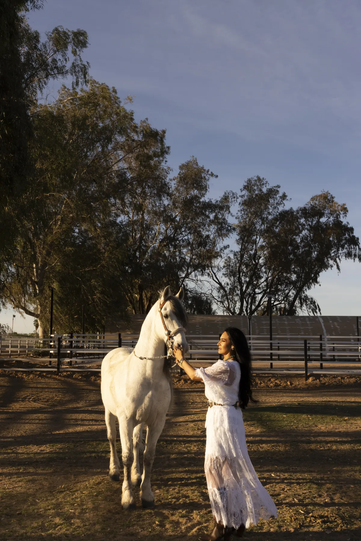 A serene view of Belmontez Equestrian Estates grounds