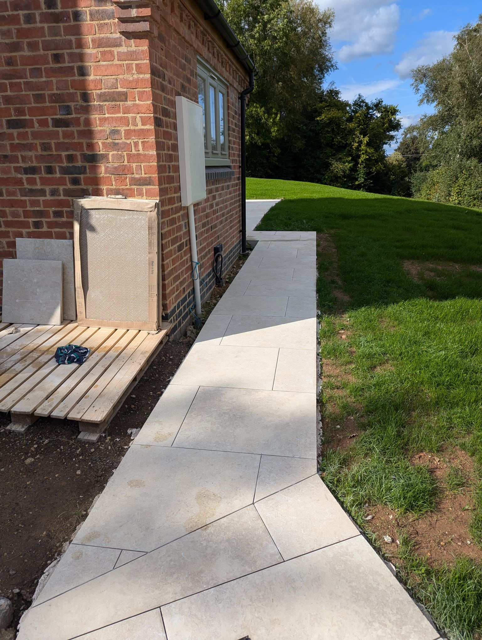 Patio Tiling in Evesham & Worcestershire