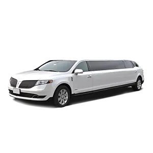 White stretch limousine for weddings, proms, and VIP events, LH3 Ohio limo rental