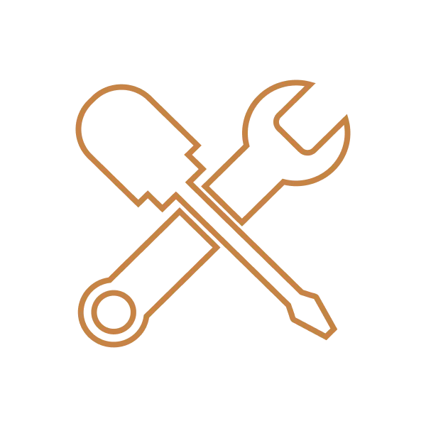 Wrench icon representing top-tier SUV models and professional maintenance by LH3"
