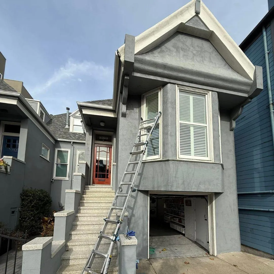 Professional residential window cleaning Victorian home San Francisco Bay Area Teodor Window Solar Cleaning service