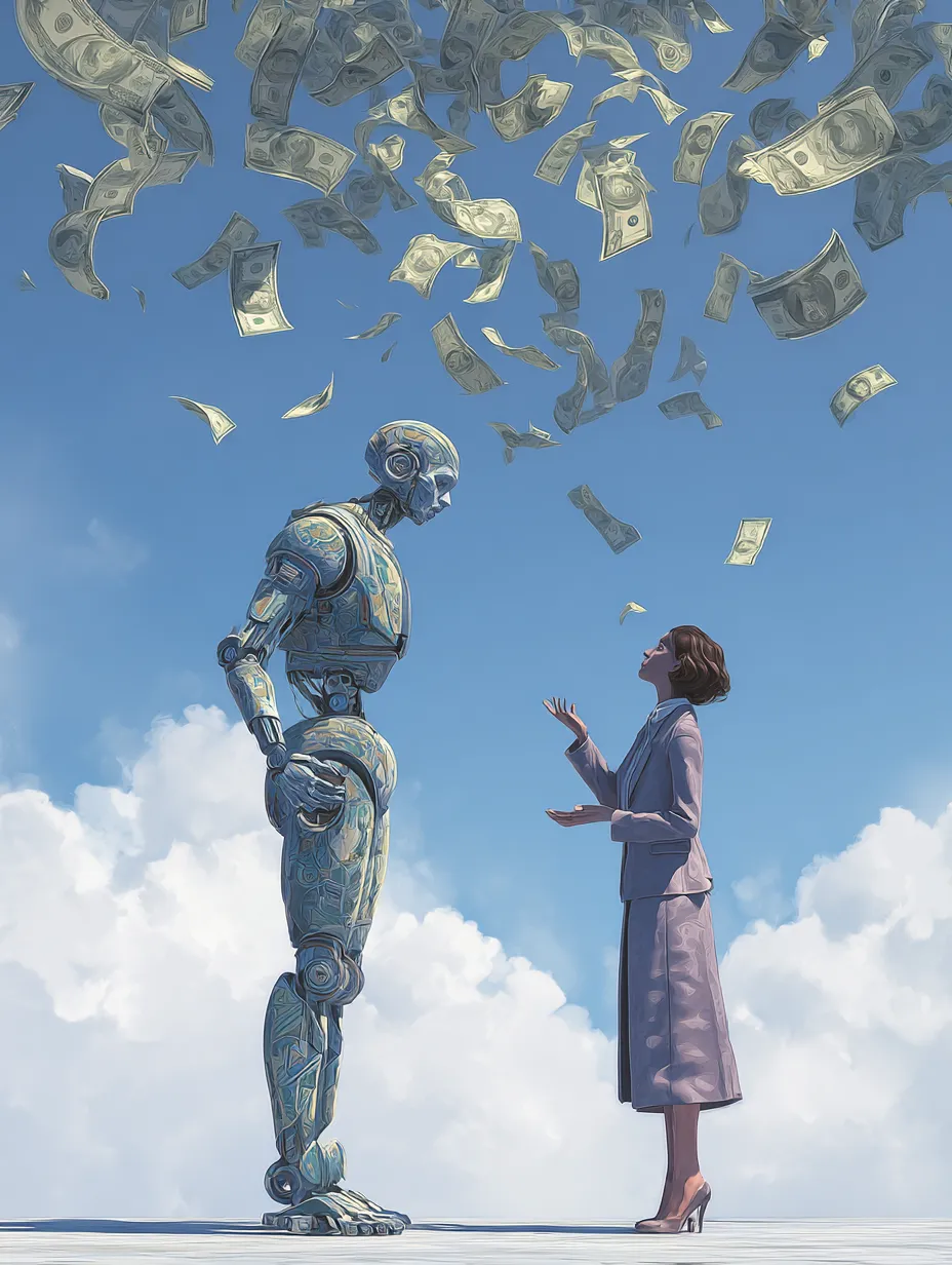 A confident marketing expert, early 40s, presenting to a small group of business owners in a bright, modern classroom. The instructor gestures toward a large screen displaying an automation workflow, while attendees take notes and engage enthusiastically.