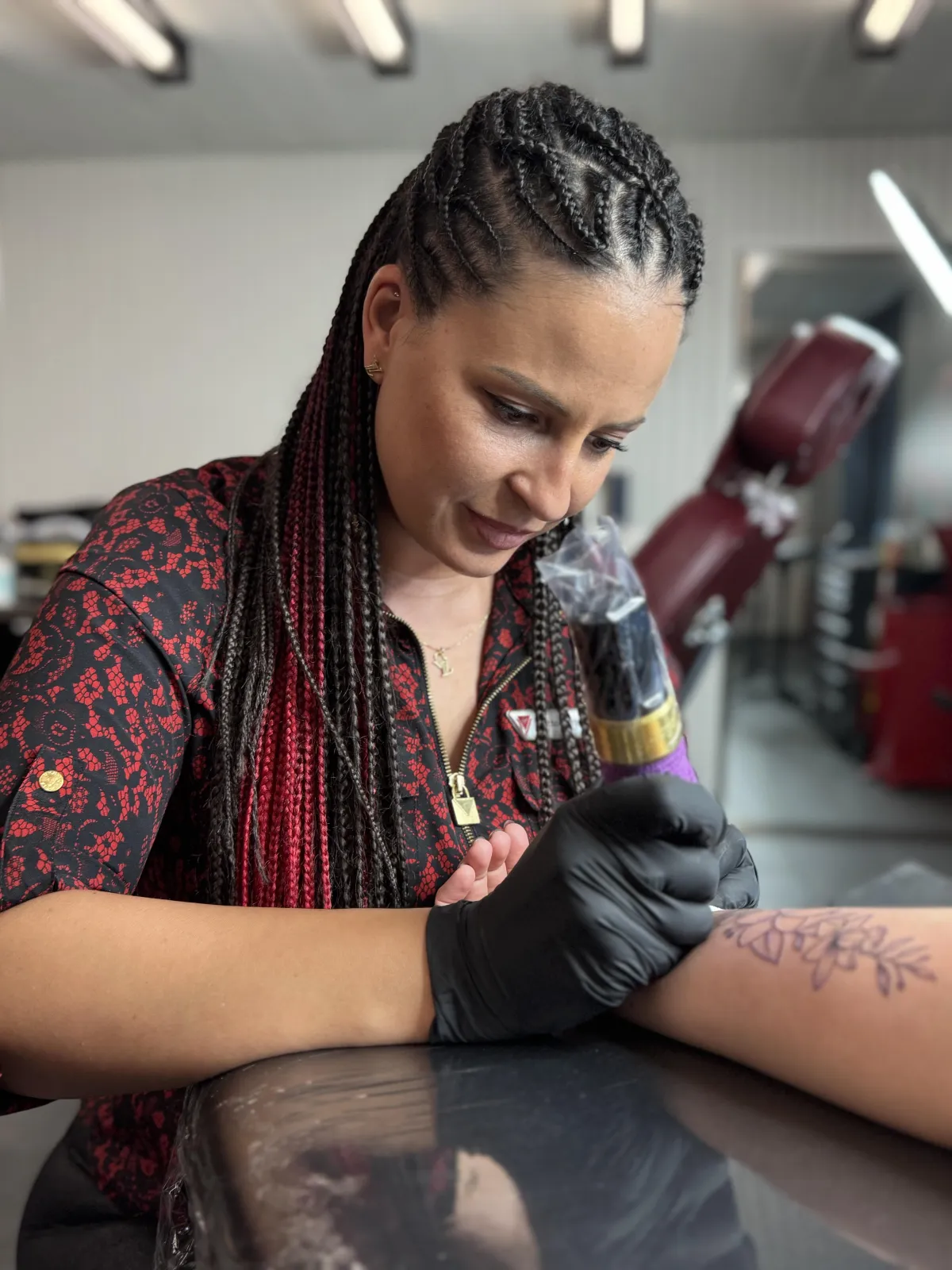 Tattoo Studio Innenraum in Gersthofen bei Augsburg