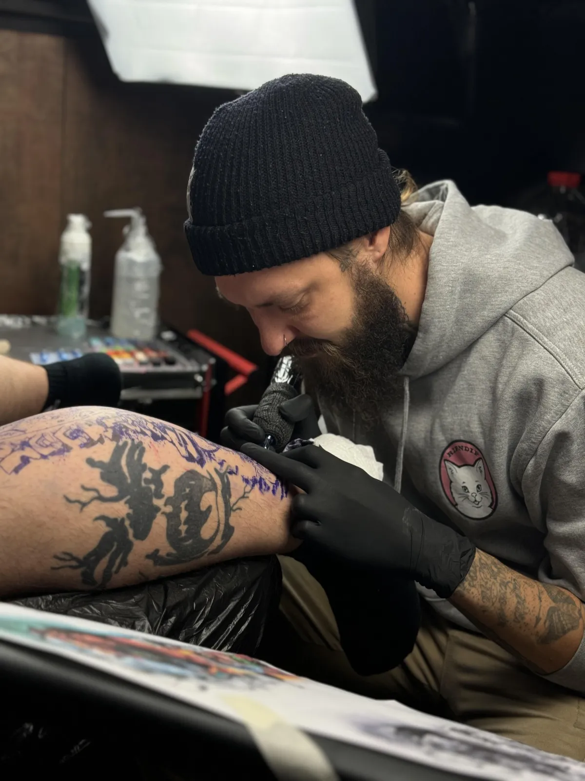 Tattoo Studio Innenraum in Gersthofen bei Augsburg