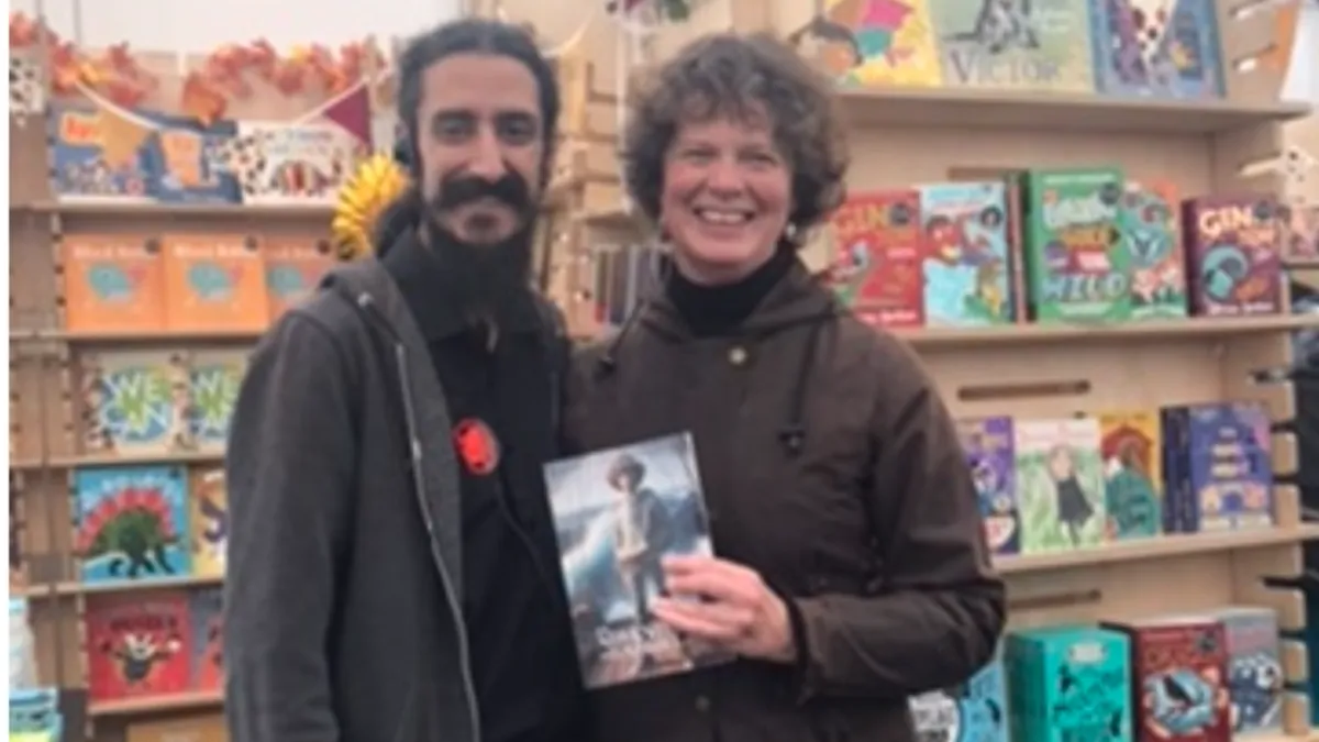 A Thank You to Graeme at the Waterstones Children's Tent