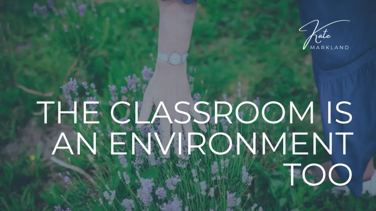 The Classroom Is an Environment Too