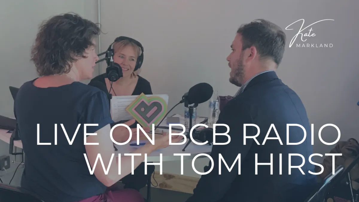 Live on BCB Radio with Tom Hirst