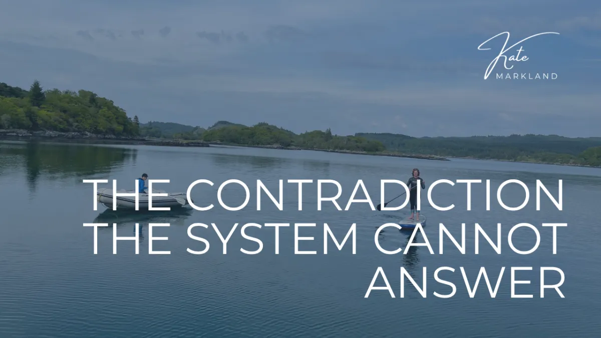 The Contradiction the System Cannot Answer