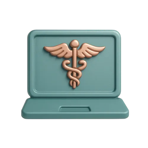 doctor holding red stethoscope