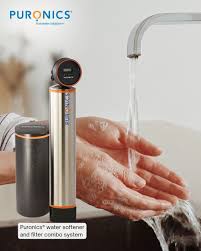 a row of water filtrators sitting next to each other