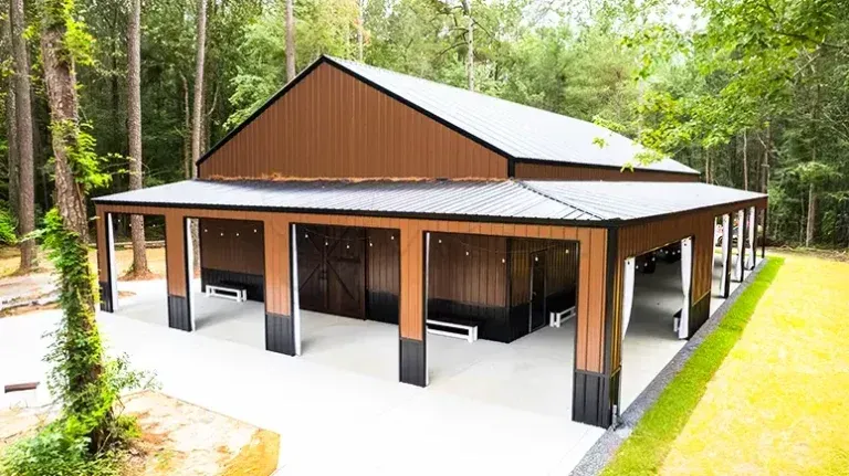 Spacious workshop metal building from So Cal Metal Buildings