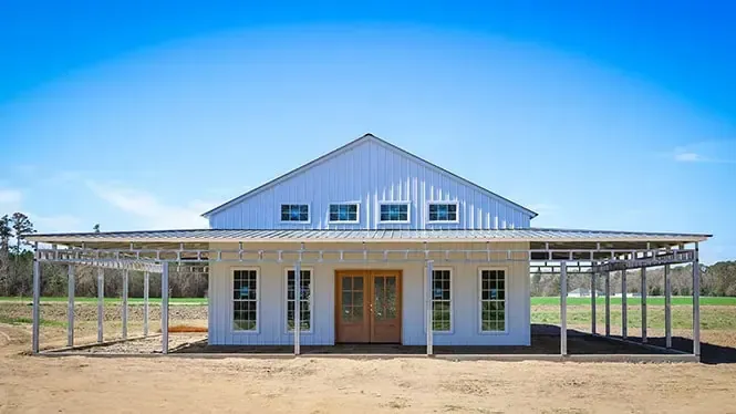 Commercial steel building construction by So Cal Metal Buildings