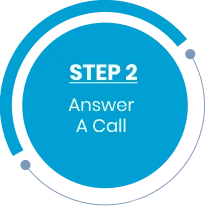 step 2 answer a call