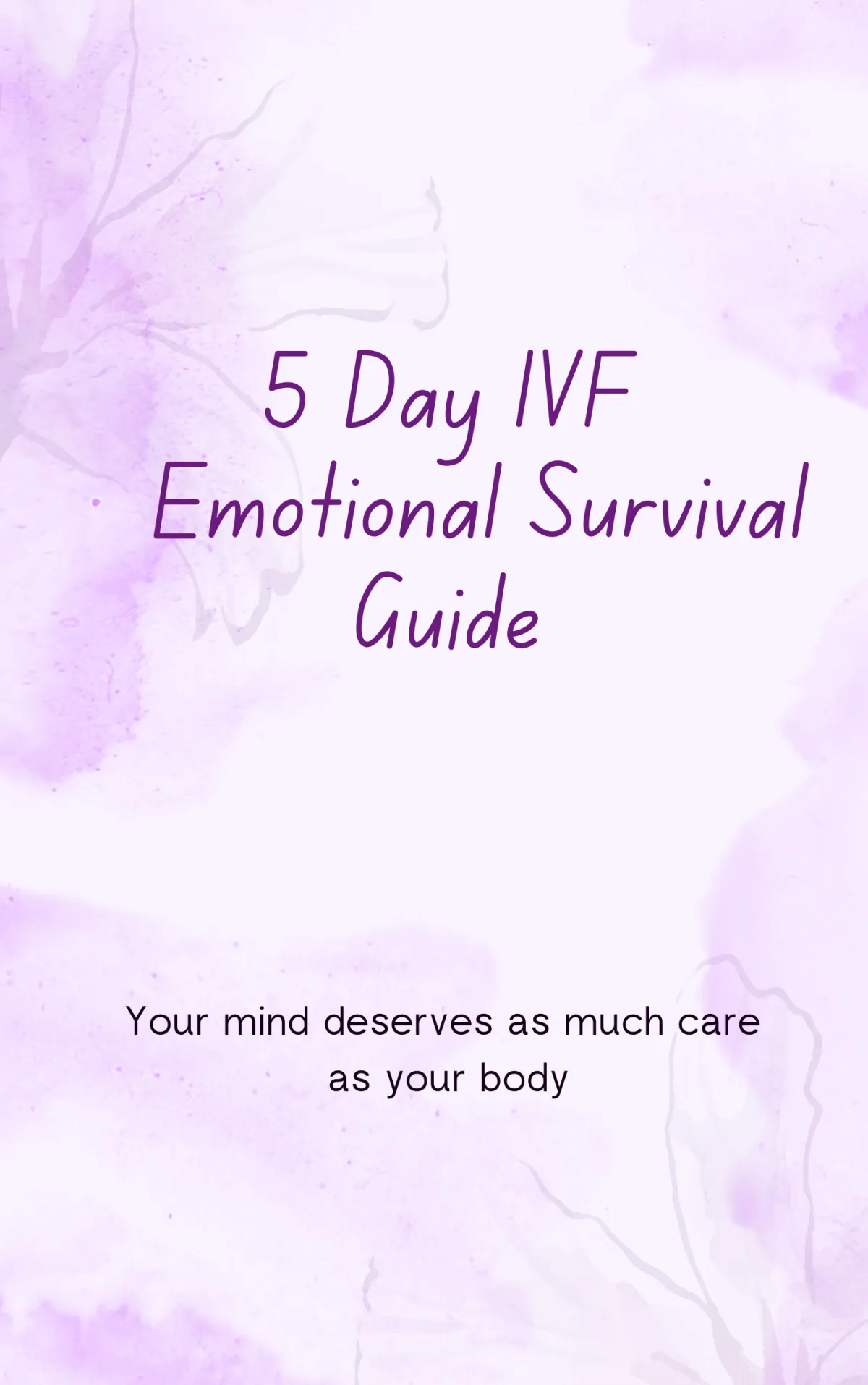 IVF Emotional Survival Guide Cover