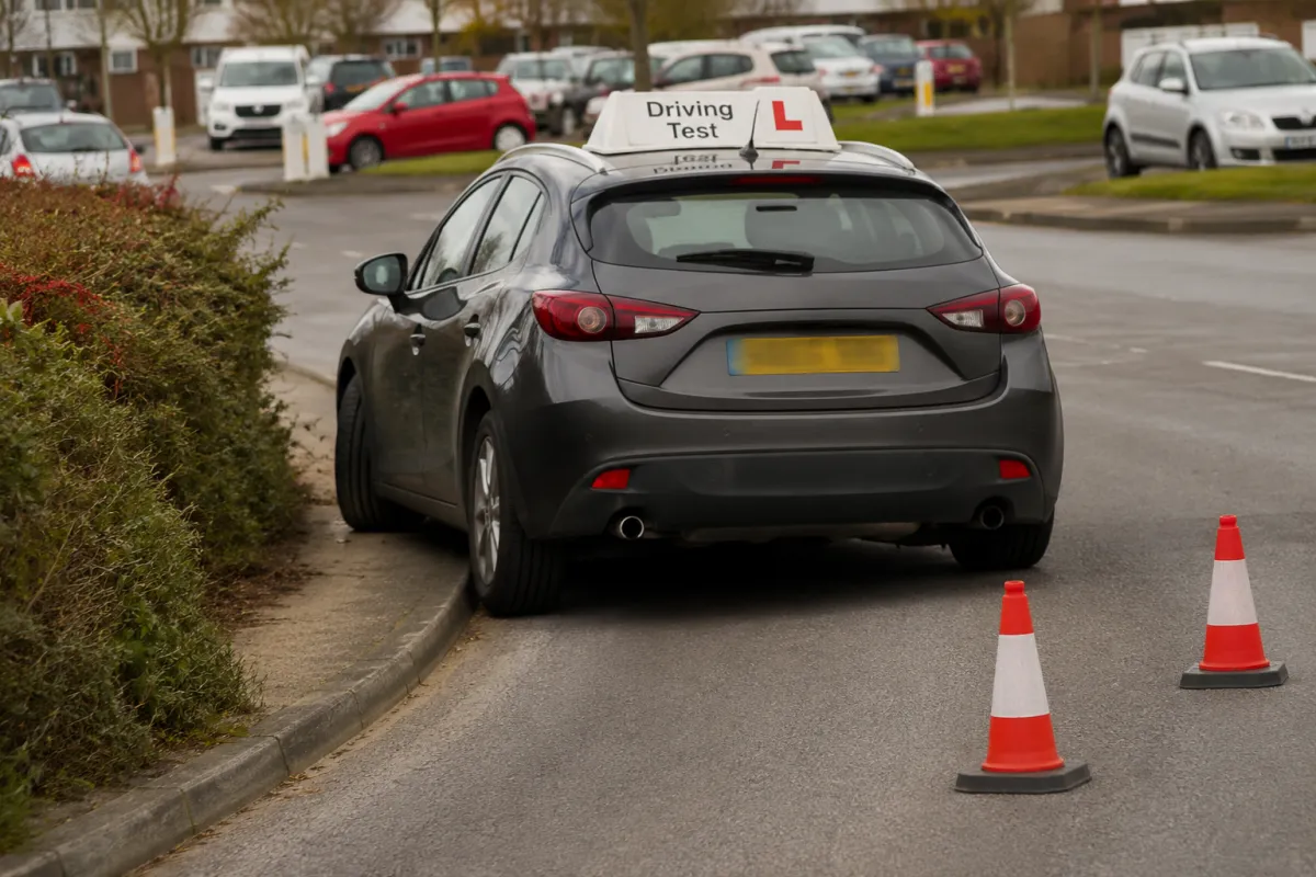 Poor Vehicle Control During a Driving Test