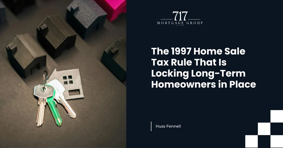 The 1997 Home Sale Tax Rule That Is Locking Long-Term Homeowners in Place