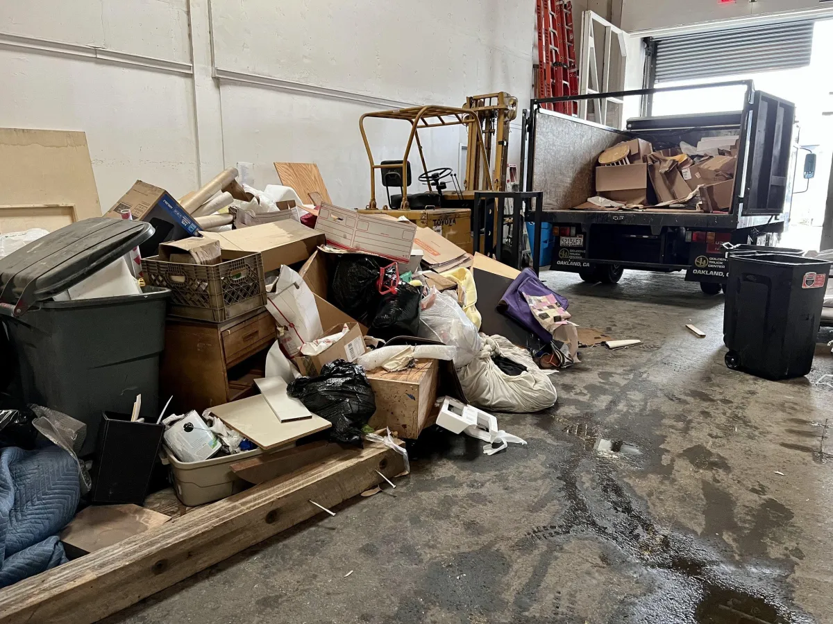 Property management junk removal service Bay Area