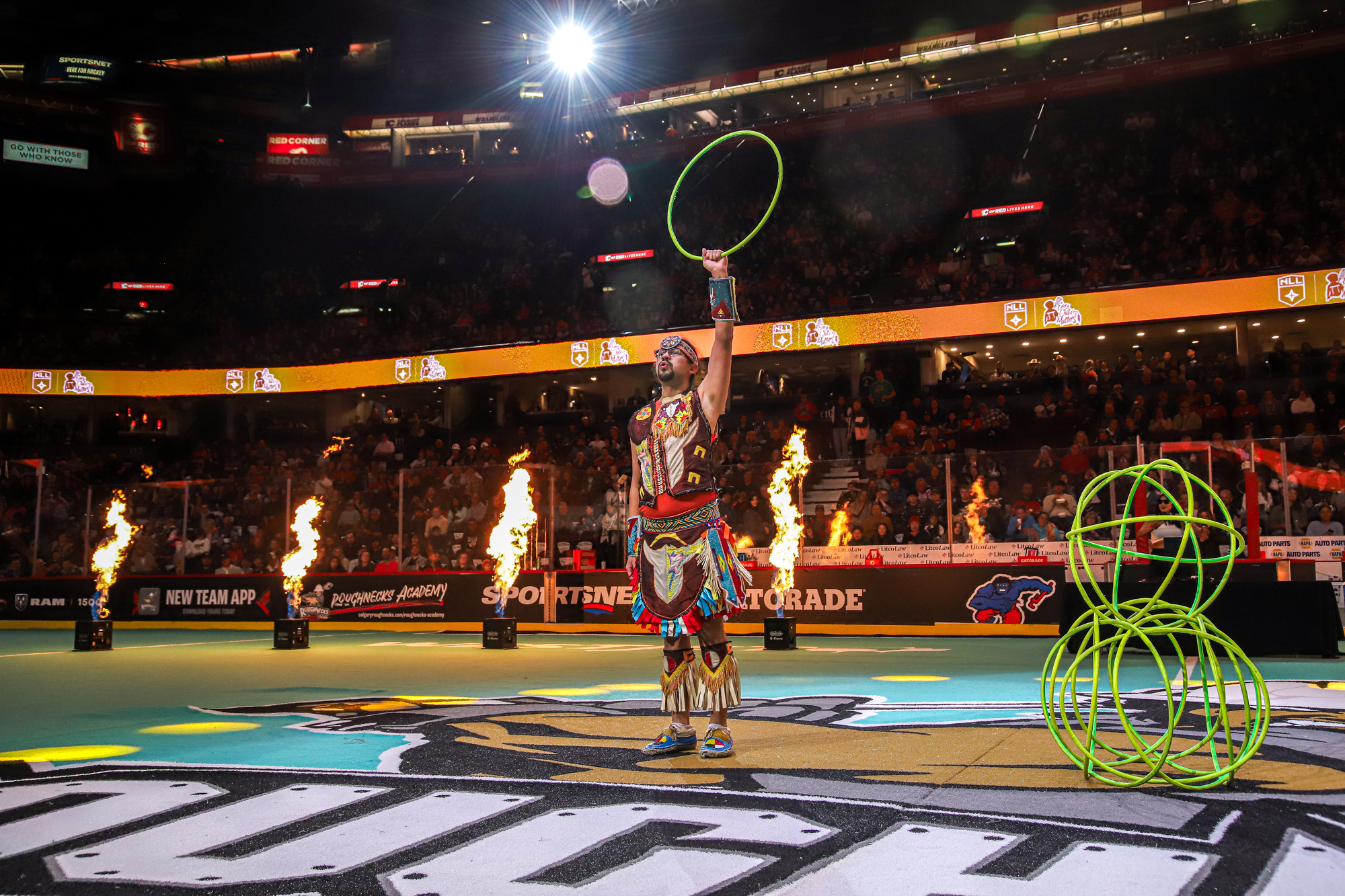 World Championship Hoop Dancing performance