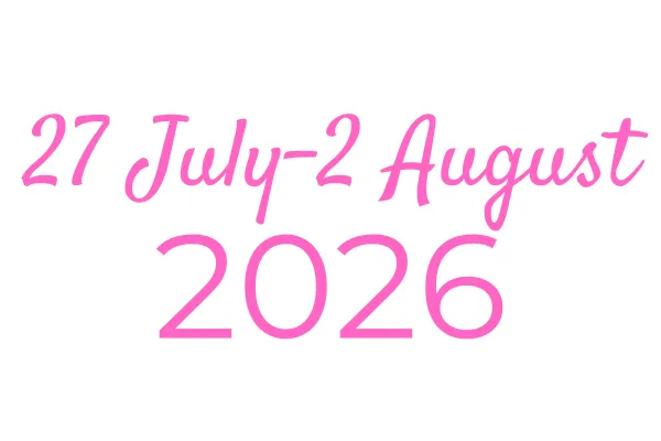 27 July - 2 August 2026